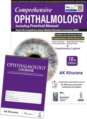 Comprehensive Ophthalmology by AK Khurana10th Edition 2026
