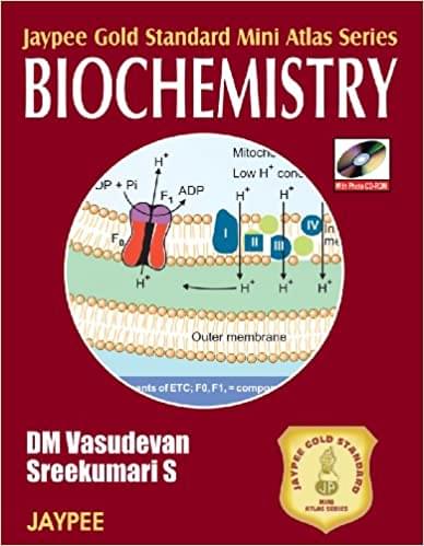 Jaypee Gold Standard Mini Atlas Series Biochemistry